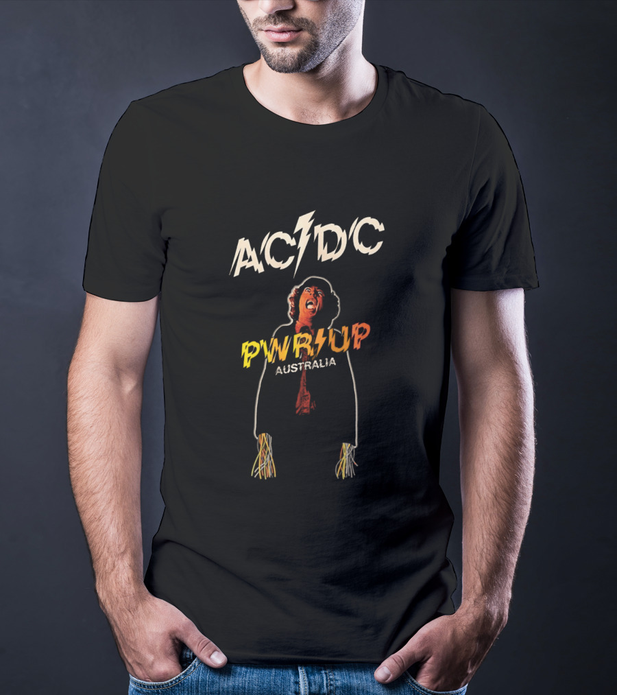 ACDC Powerage PWR UP Australia 2025 Tour T-Shirt