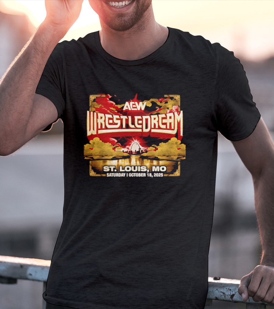 AEW WrestleDream October 18 2025 St Louis MO Event T-Shirt