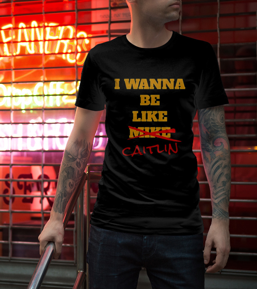 I Wanna Be Like Caitlin Clark Indiana Fever WNBA Basketball 2025 T-Shirt