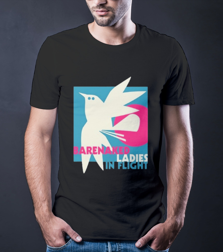Barenaked Ladies In Flight Bird Tour 2024 Art Vintage Concert T-Shirt