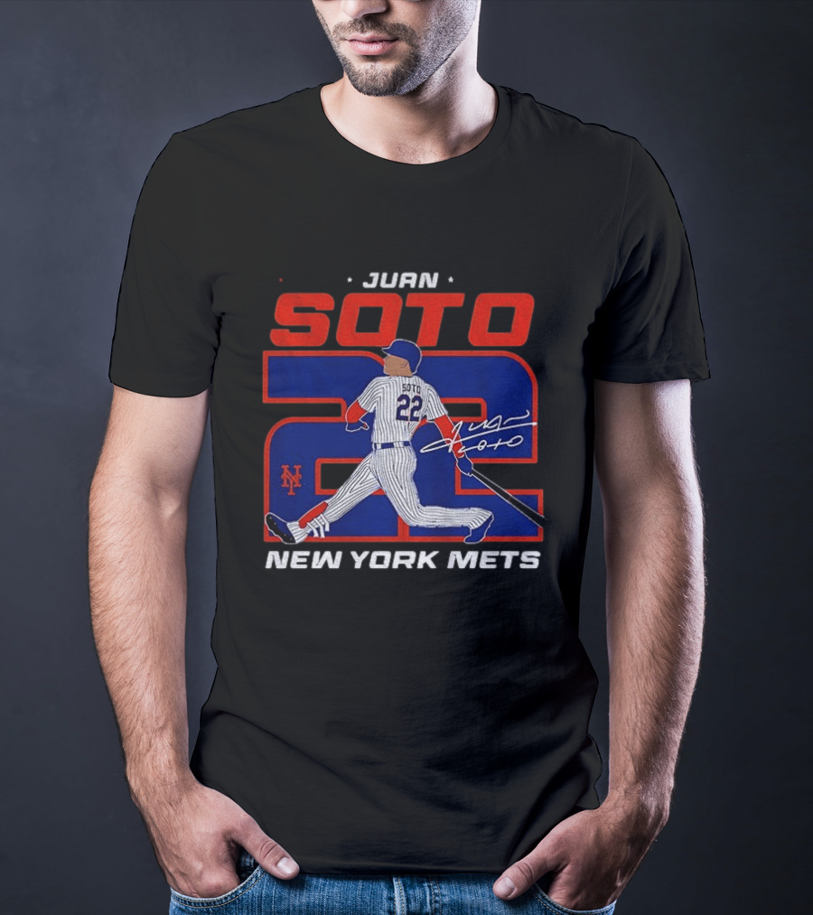 Juan Soto New York Mets 22 Baseball Player T-Shirt