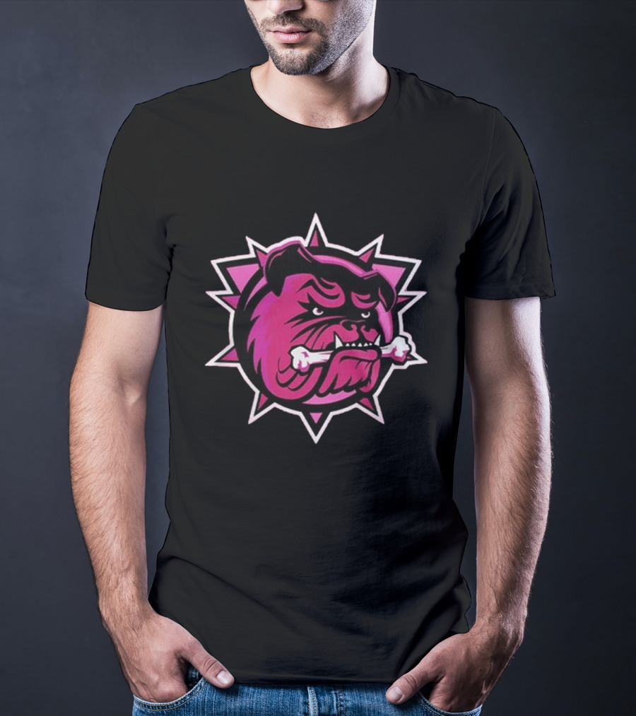 Brantford Bulldogs Pink In The Rink Night 2024 T-Shirt