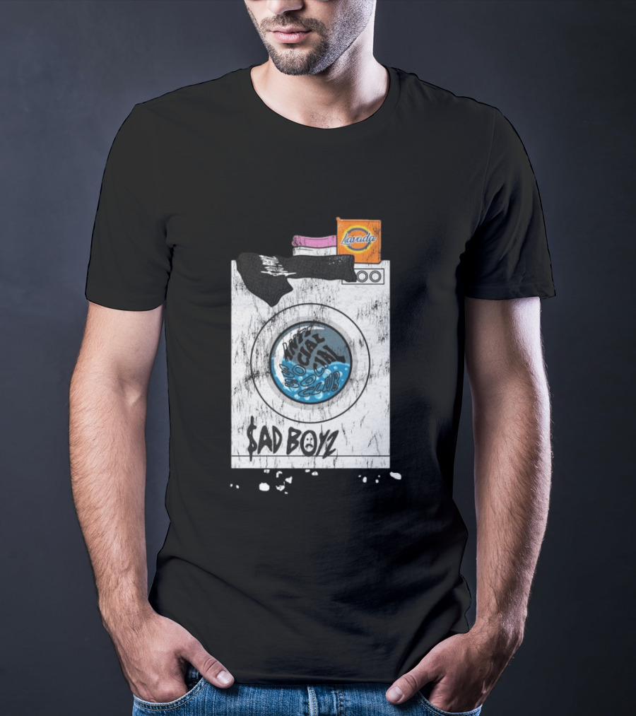 $AD BOYZ X ASSC Hang Me Out To Dry Laundry Machine Larada T-Shirt