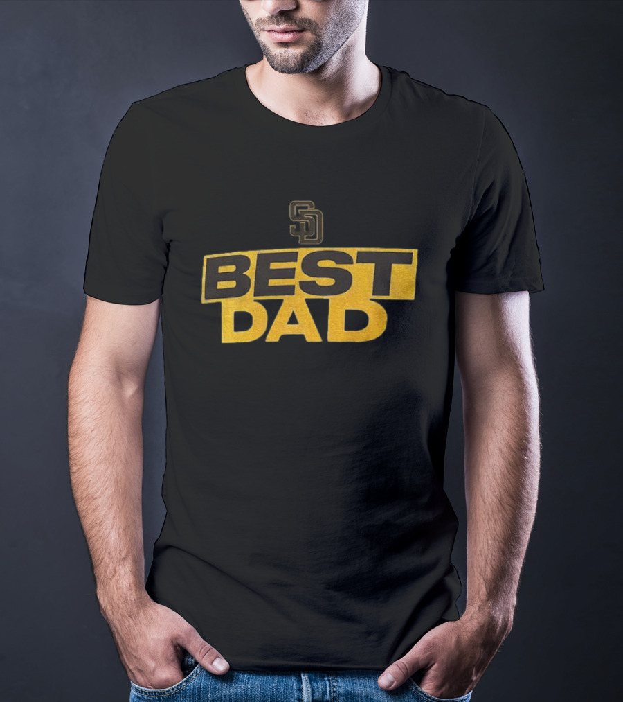 San Diego Padres Best Dad Father's Day MLB SD T-Shirt