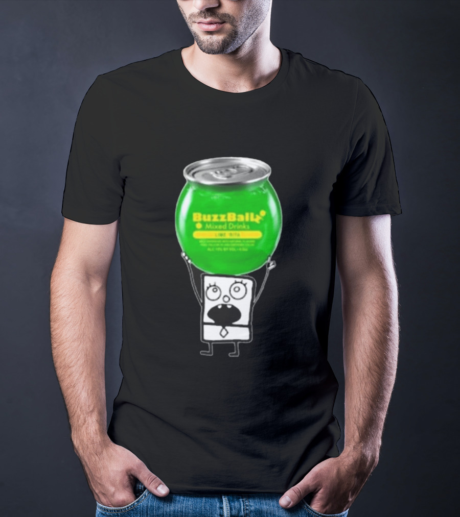 Doodlebob Lime Rita Buzzball Mixed Drinks T-Shirt
