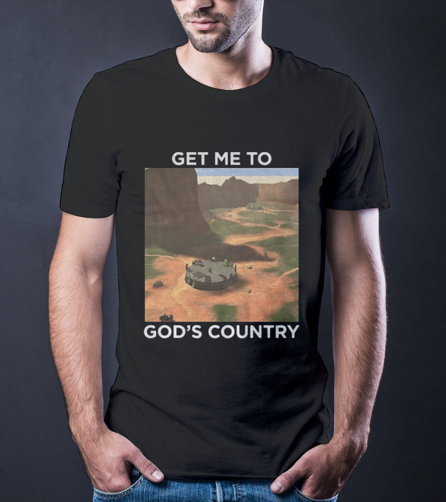 Get Me To God's Country Multiplayer Maps T-Shirt