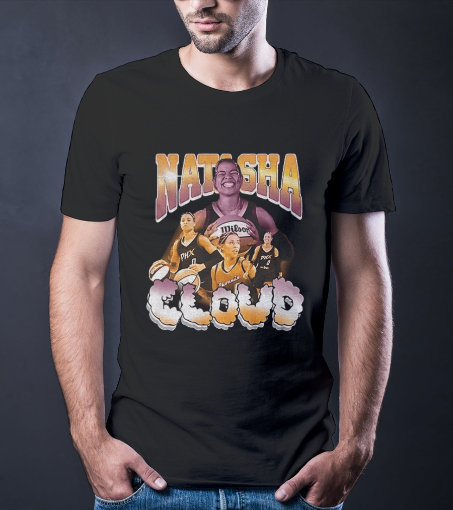 Natasha Cloud Phoenix Mercury WNBA Basketball Player T-Shirt