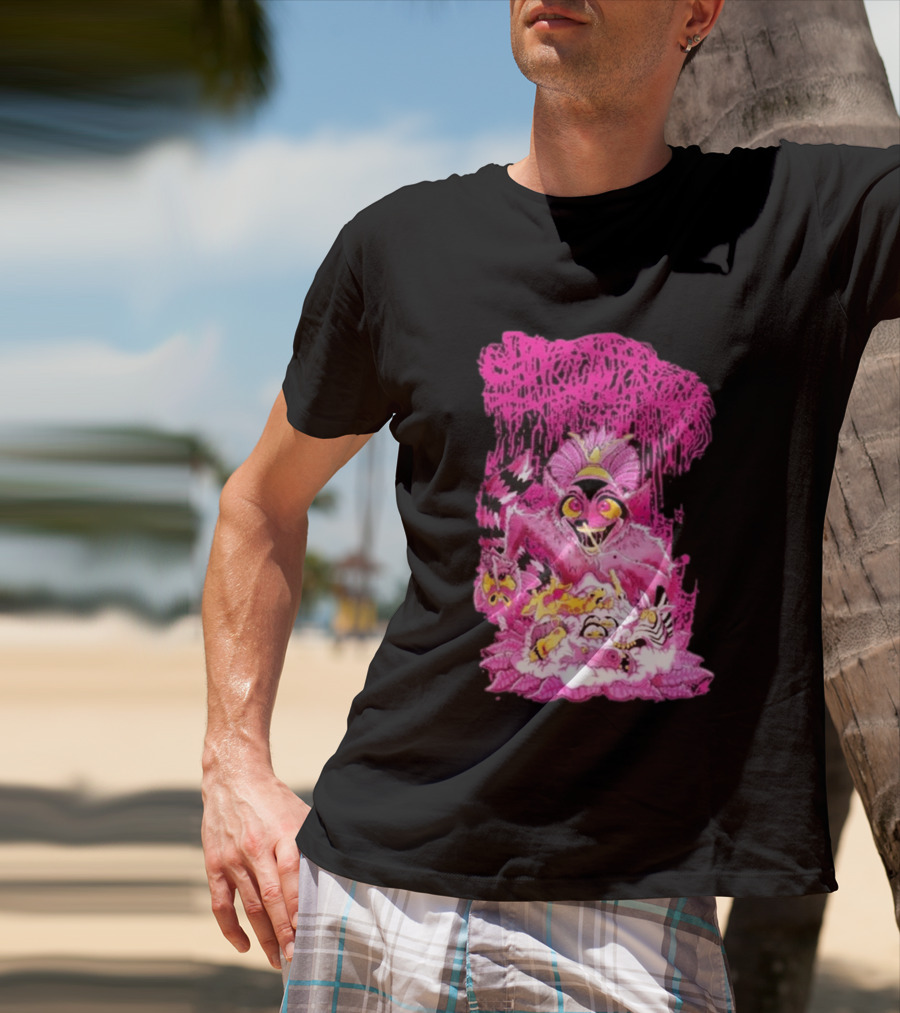 New Sanguisugabogg Pink Monster King Julian Purple T-Shirt