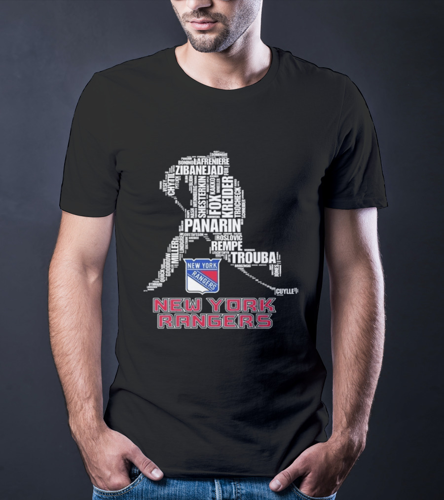 New York Rangers Hockey 2024 Panarin Trouba T-Shirt