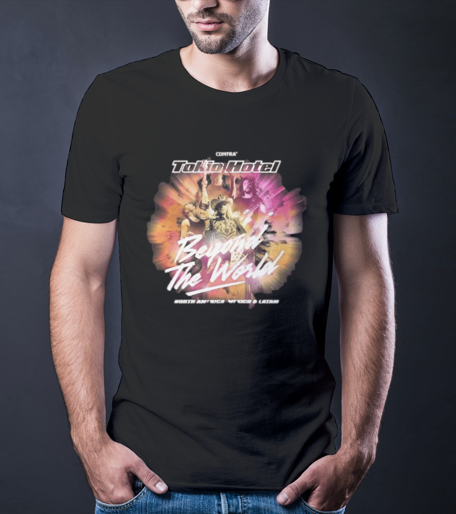 Tokio Hotel Beyond The World South America Mexico LATAM Tour 2024 T-Shirt