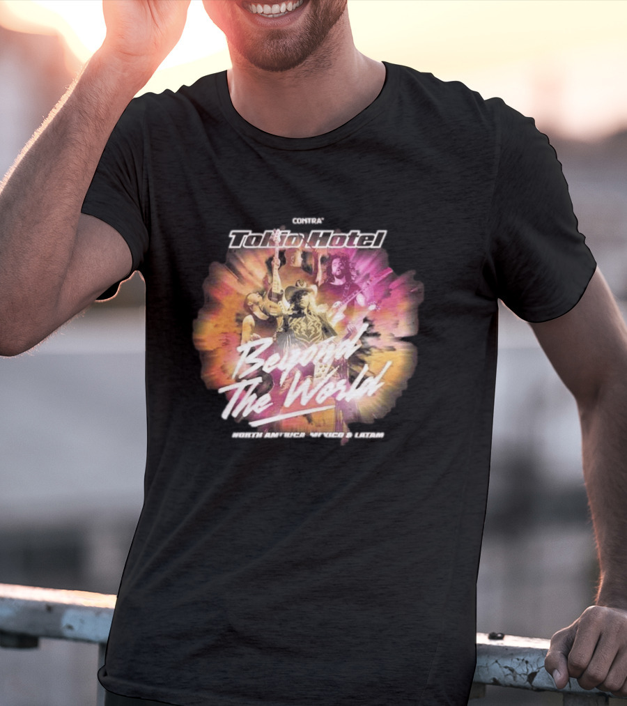 Tokio Hotel Beyond The World South America Mexico LATAM Tour 2024 T-Shirt