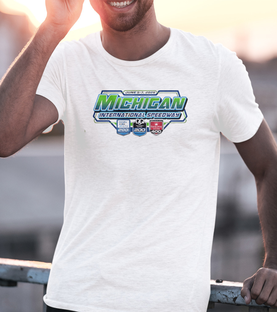 June 12 14 2026 Michigan International Speedway 200 400 T-Shirt