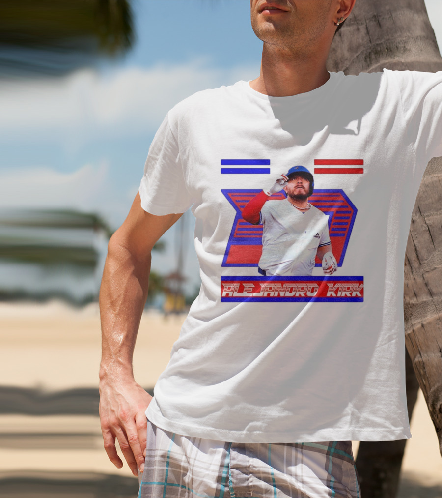 Alejandro Kirk Toronto Blue Jays 2025 MLB Player T-Shirt
