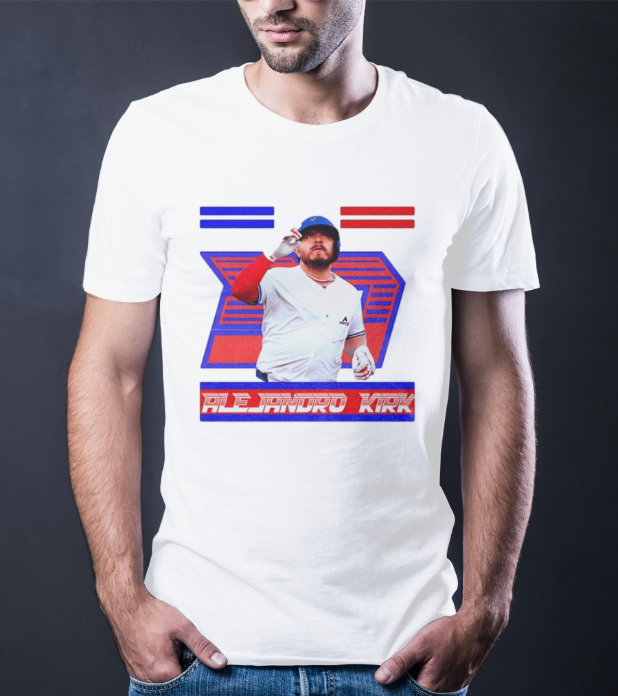 Alejandro Kirk Toronto Blue Jays 2025 MLB Player T-Shirt
