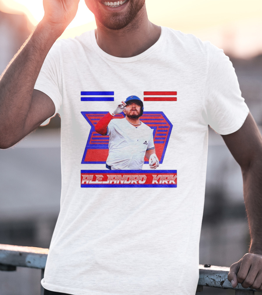 Alejandro Kirk Toronto Blue Jays 2025 MLB Player T-Shirt
