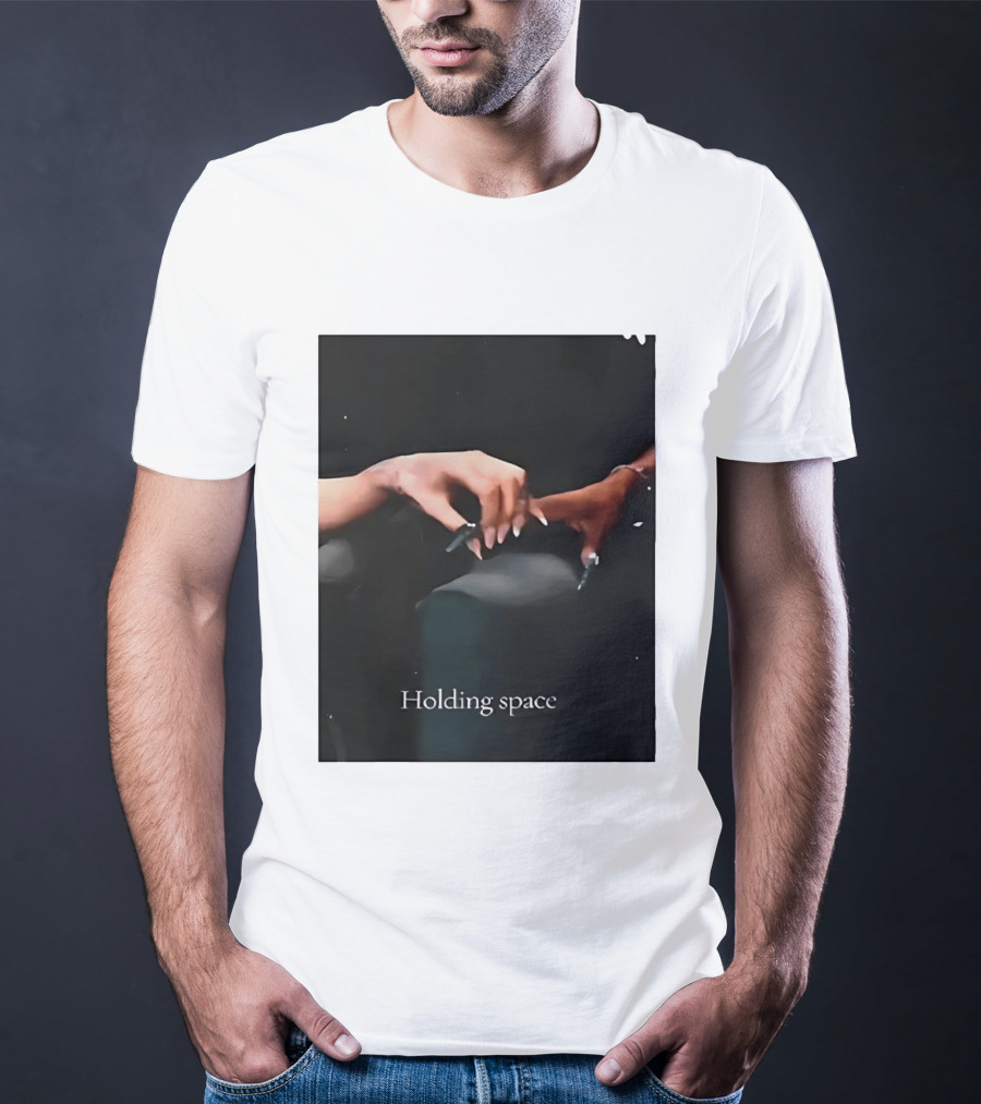Ariana Cynthia Holding Space Wicked Finger Connection T-Shirt