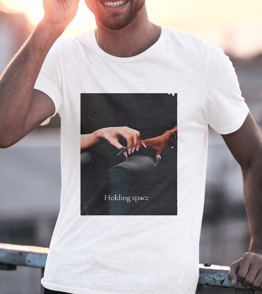 Ariana Cynthia Holding Space Wicked Finger Connection T-Shirt