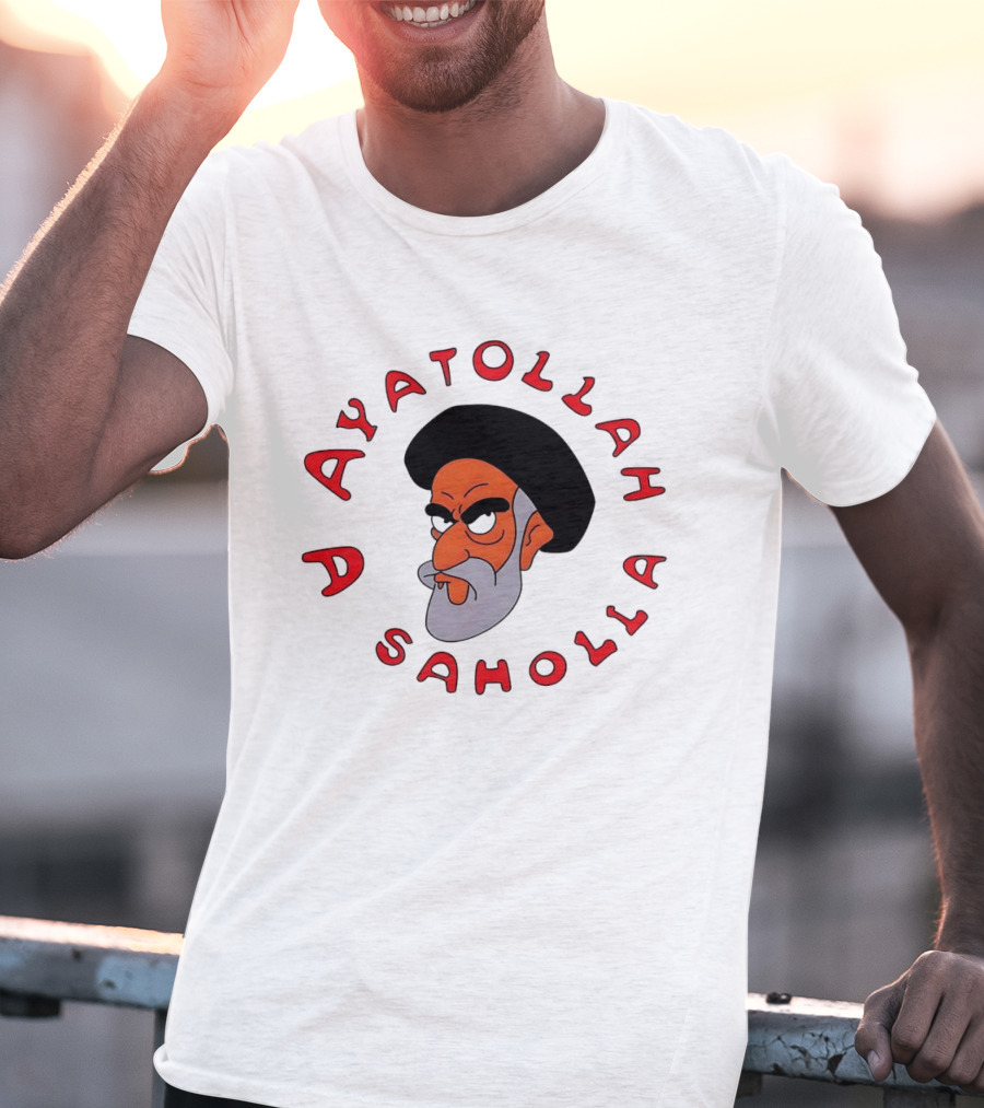 Ayatollah Asaholla Simpsons T-Shirt