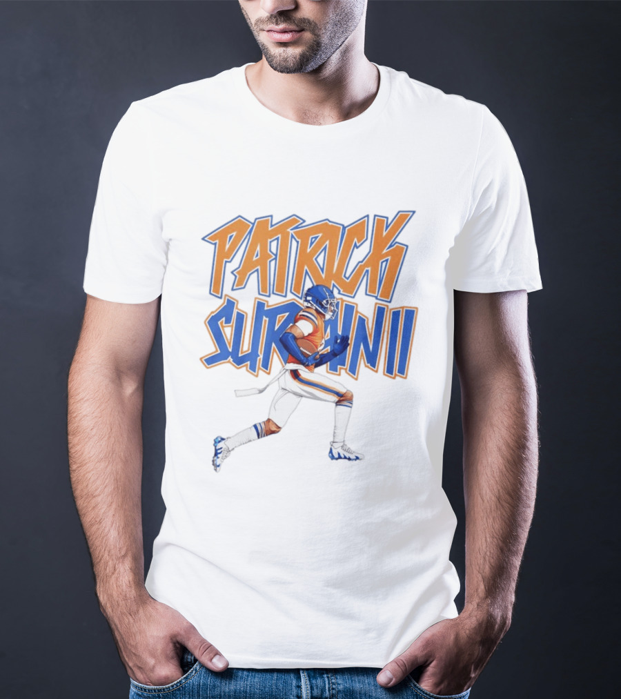 Patrick Surain II Denver Broncos Football T-Shirt