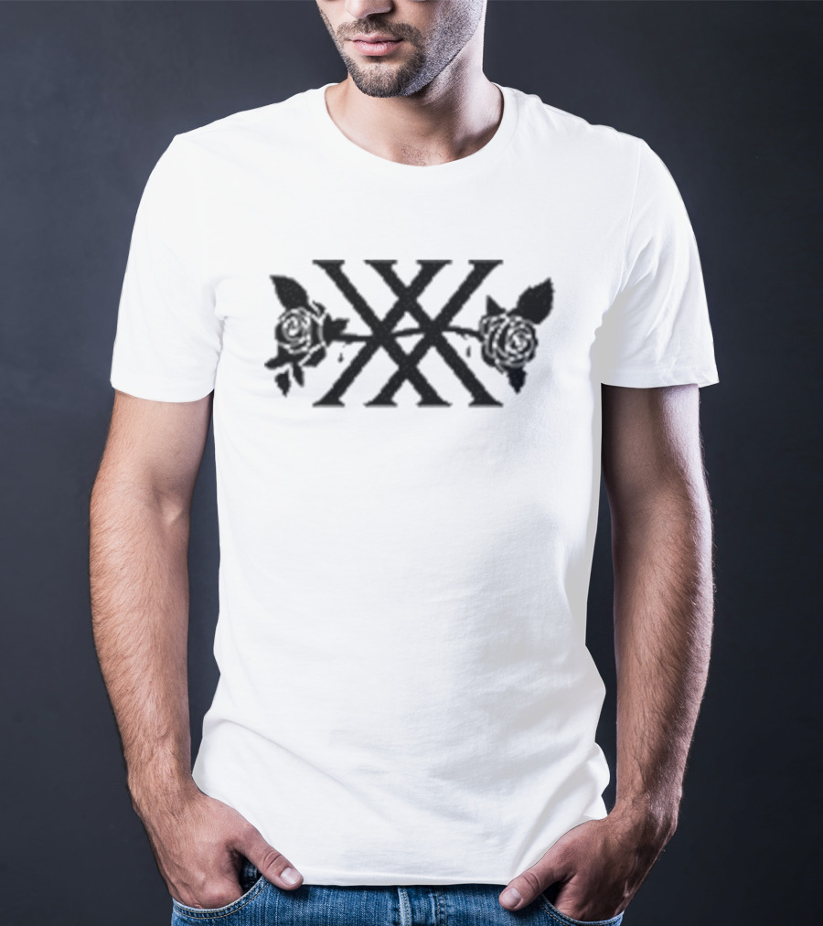 Bullet For My Valentine XX Roses The Poison 20Th Anniversary T-Shirt