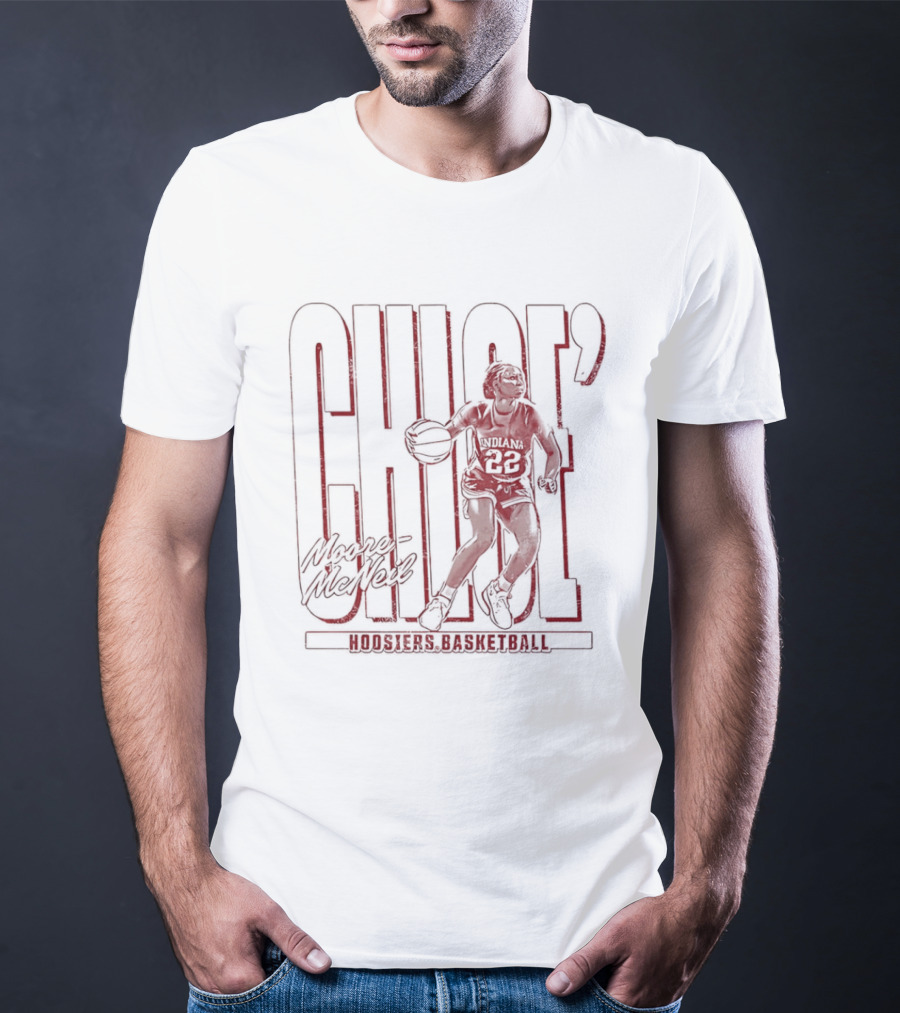 Chloe Moore McNeil Indiana Hoosiers Basketball Player T-Shirt