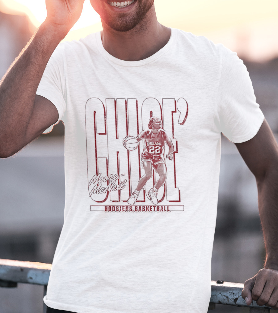 Chloe Moore McNeil Indiana Hoosiers Basketball Player T-Shirt