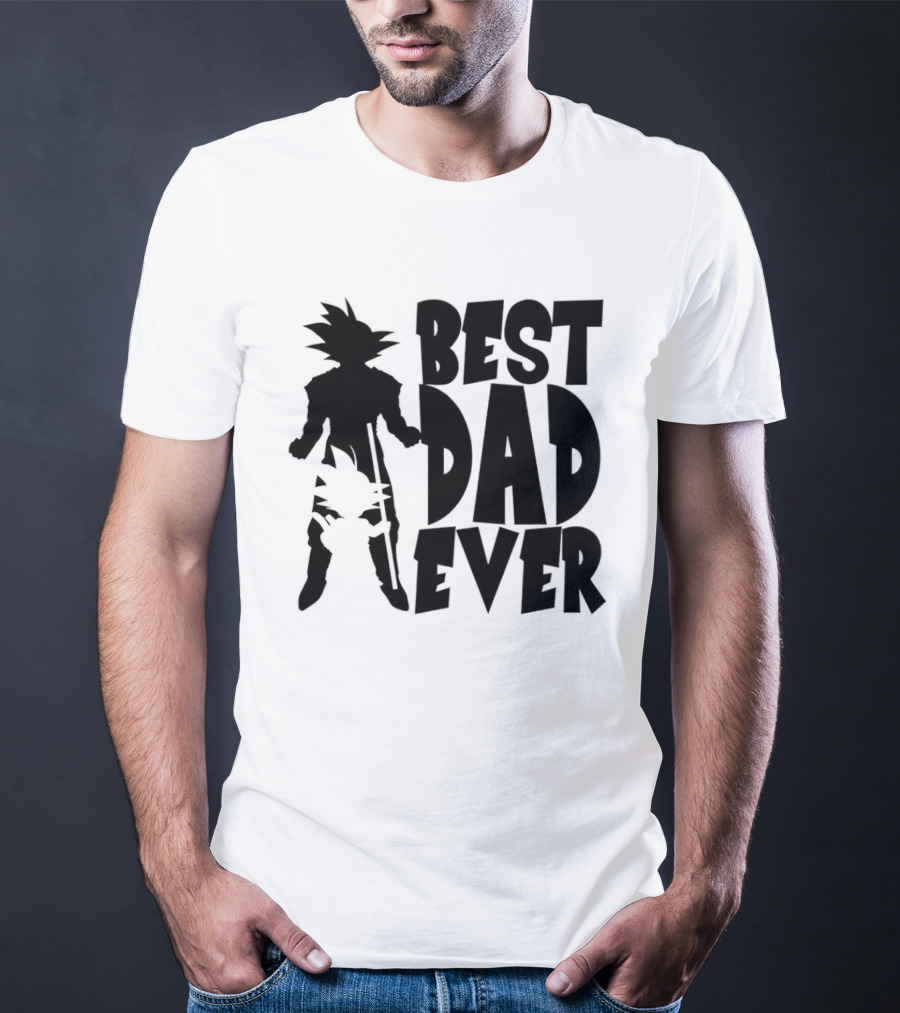 Best Dad Ever Goku Dragon Ball T-Shirt