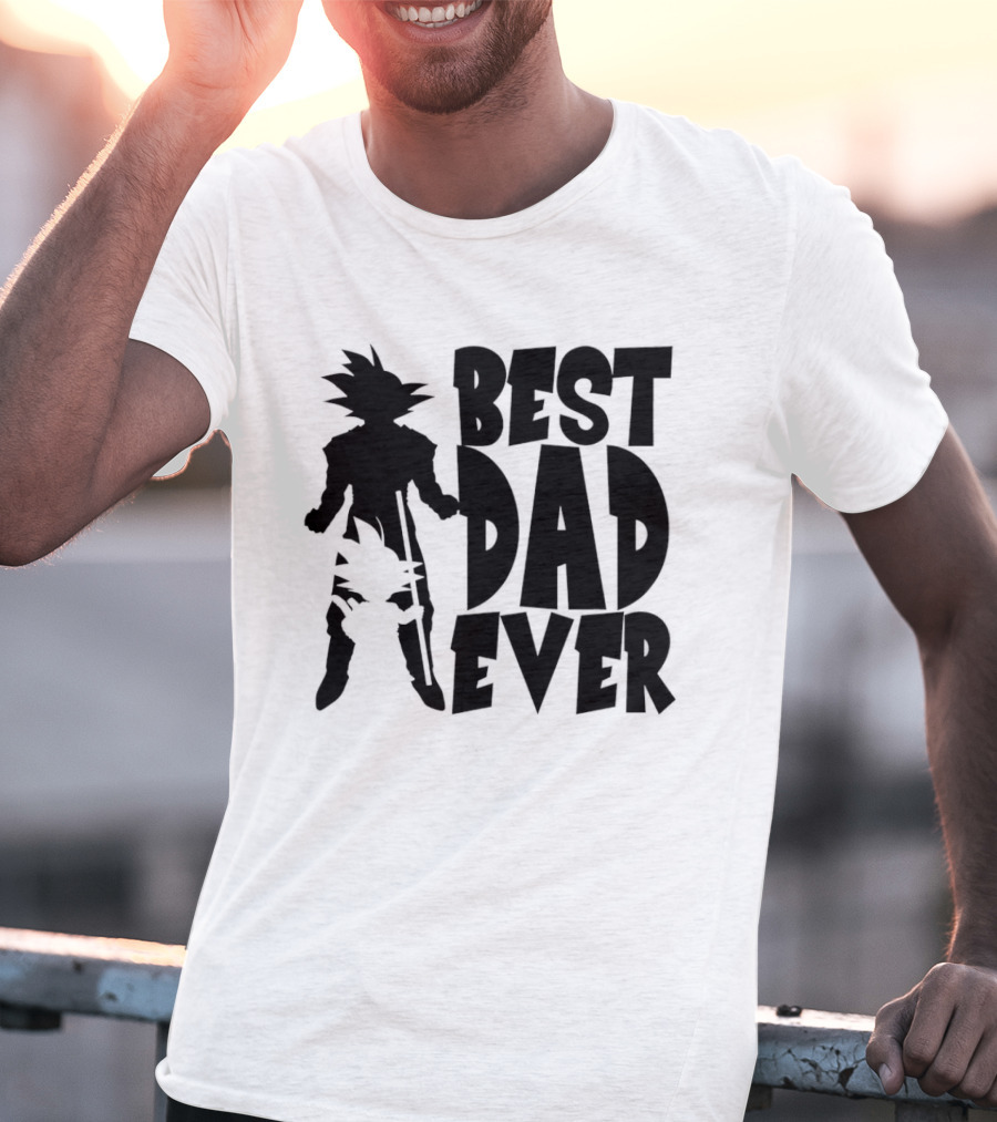 Best Dad Ever Goku Dragon Ball T-Shirt