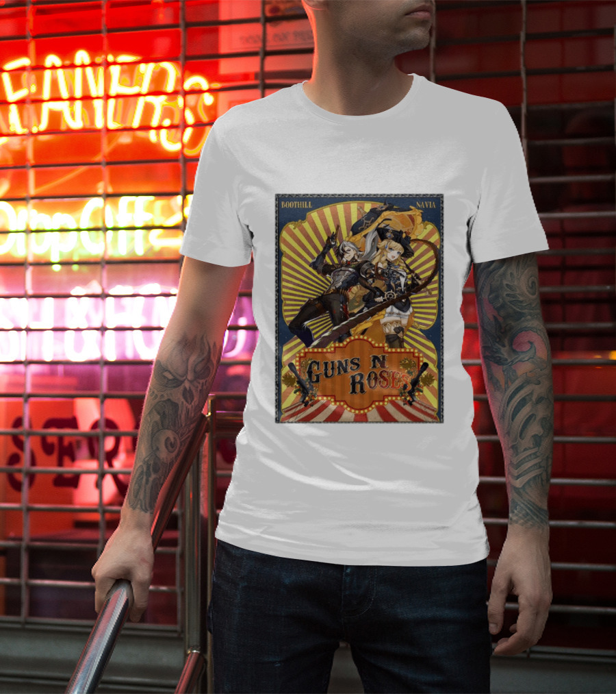 Guns N Roses Navia Boothill Style Concept T-Shirt