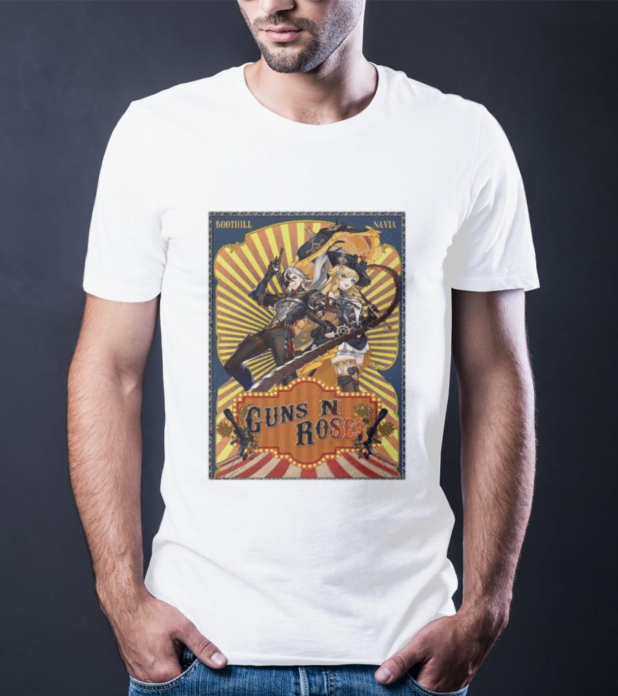 Guns N Roses Navia Boothill Style Concept T-Shirt