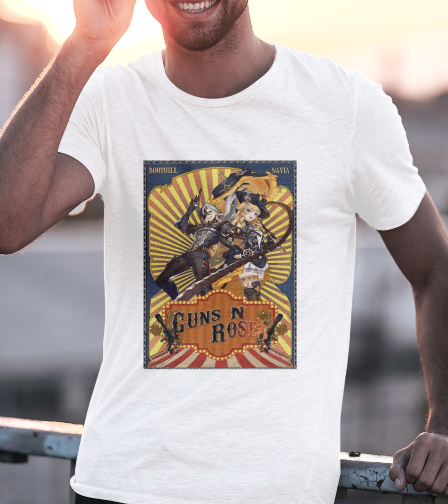 Guns N Roses Navia Boothill Style Concept T-Shirt