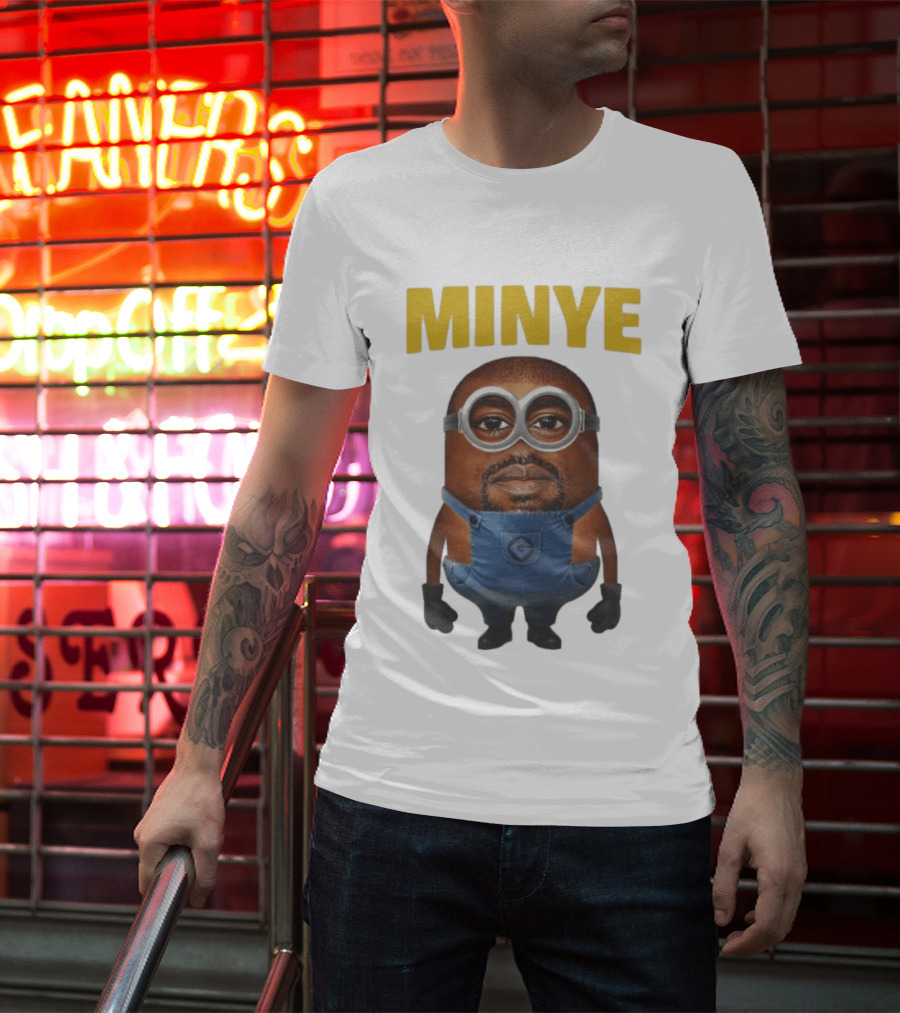 Minye Kanye Fusion Character Minion T-Shirt
