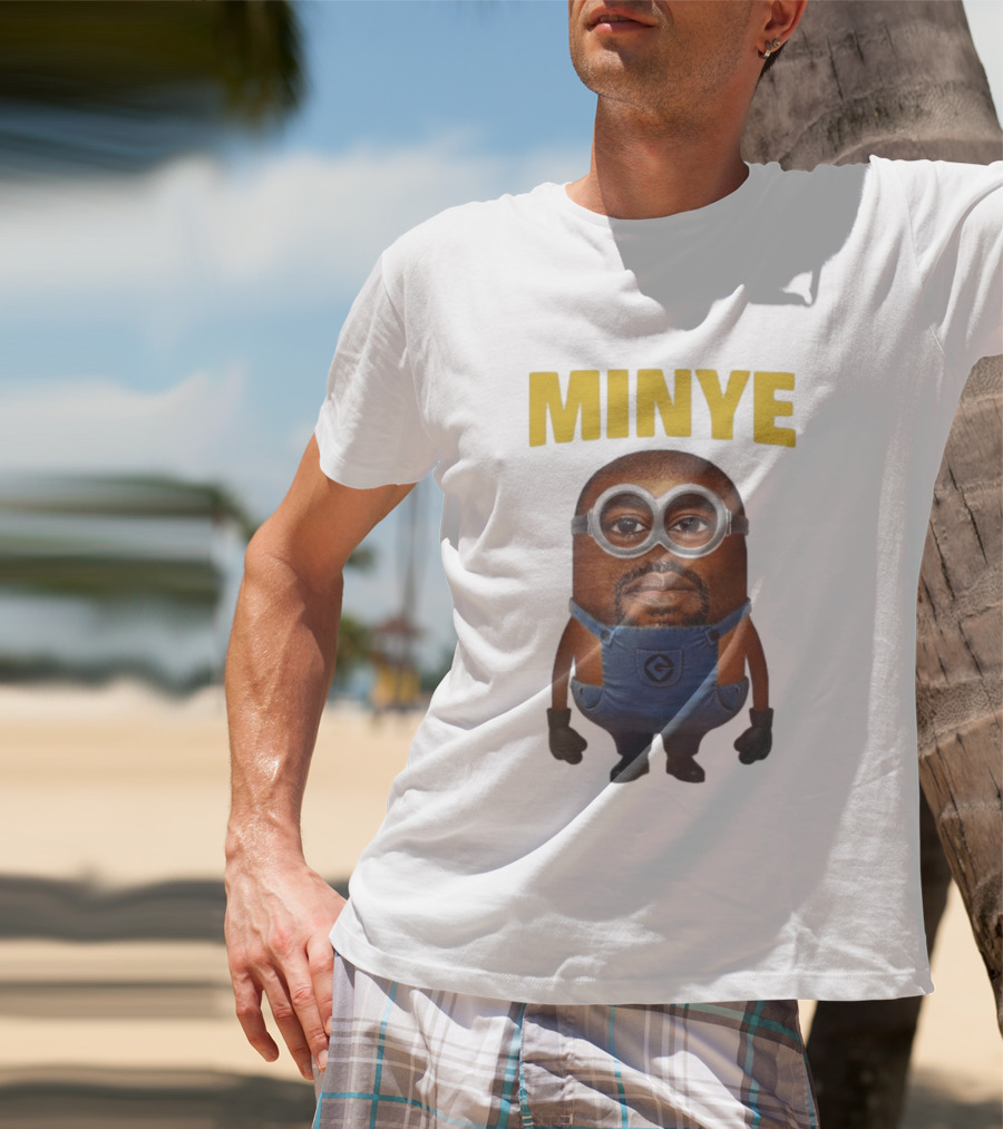 Minye Kanye Fusion Character Minion T-Shirt