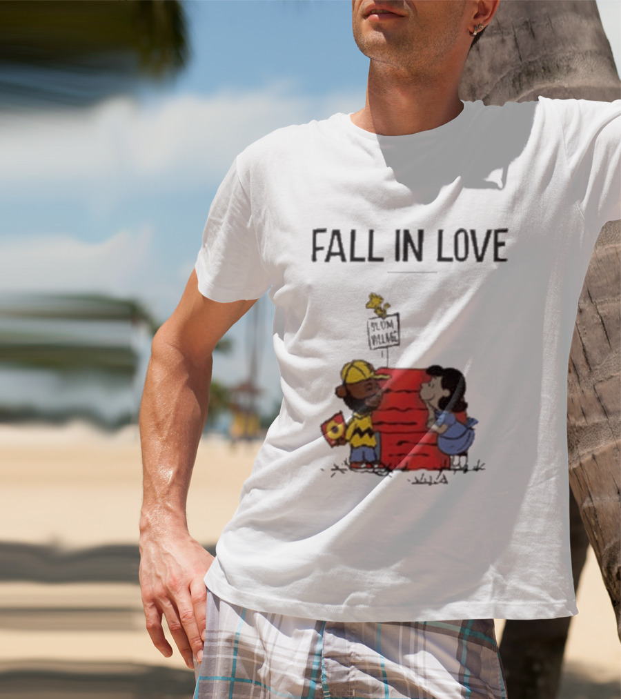 Fall In Love J Dilla Slum Village Lucy Peanuts T-Shirt