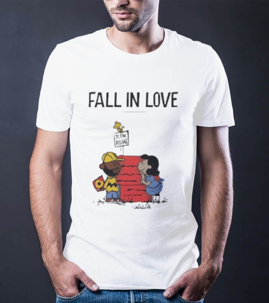 Fall In Love J Dilla Slum Village Lucy Peanuts T-Shirt