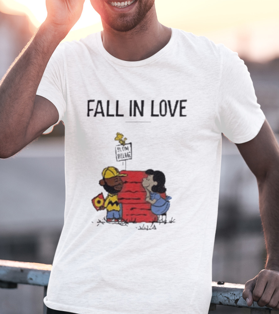 Fall In Love J Dilla Slum Village Lucy Peanuts T-Shirt