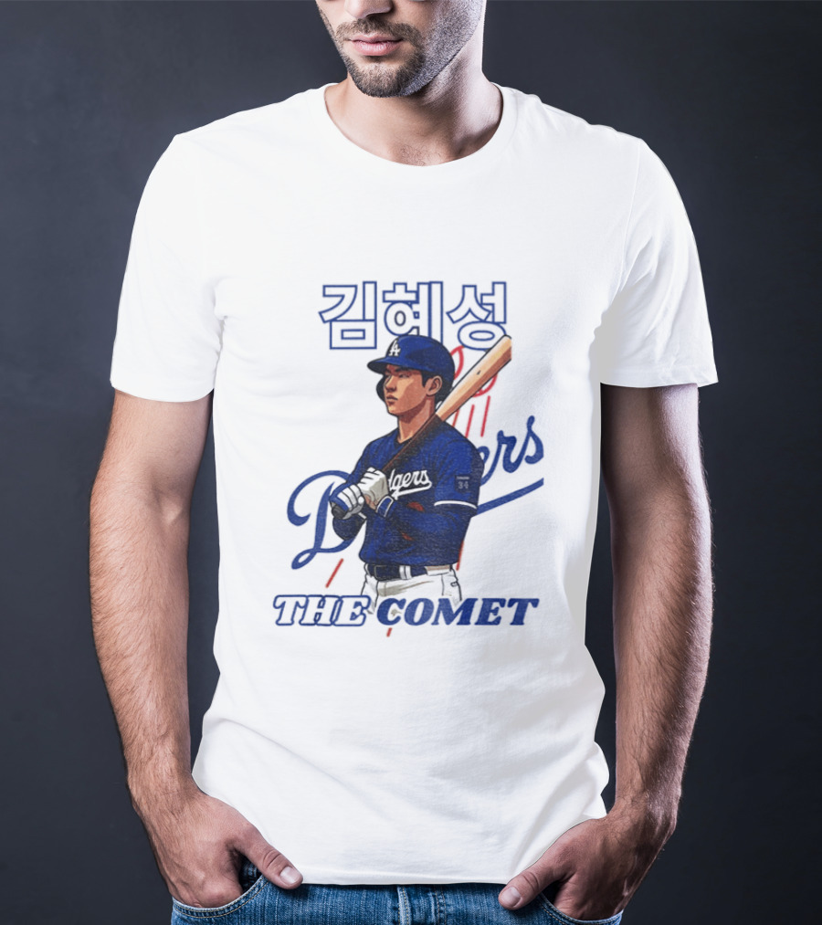 Kim Hye Seong Dodgers Baseball The Comet T-Shirt