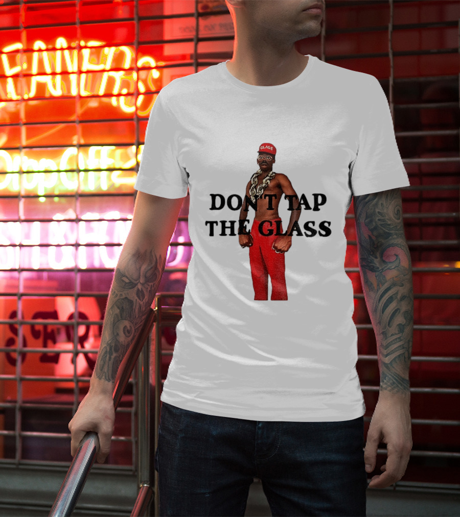 Tyler The Creator Don't Tap The Glass Red Pants Chain Glasses T-Shirt