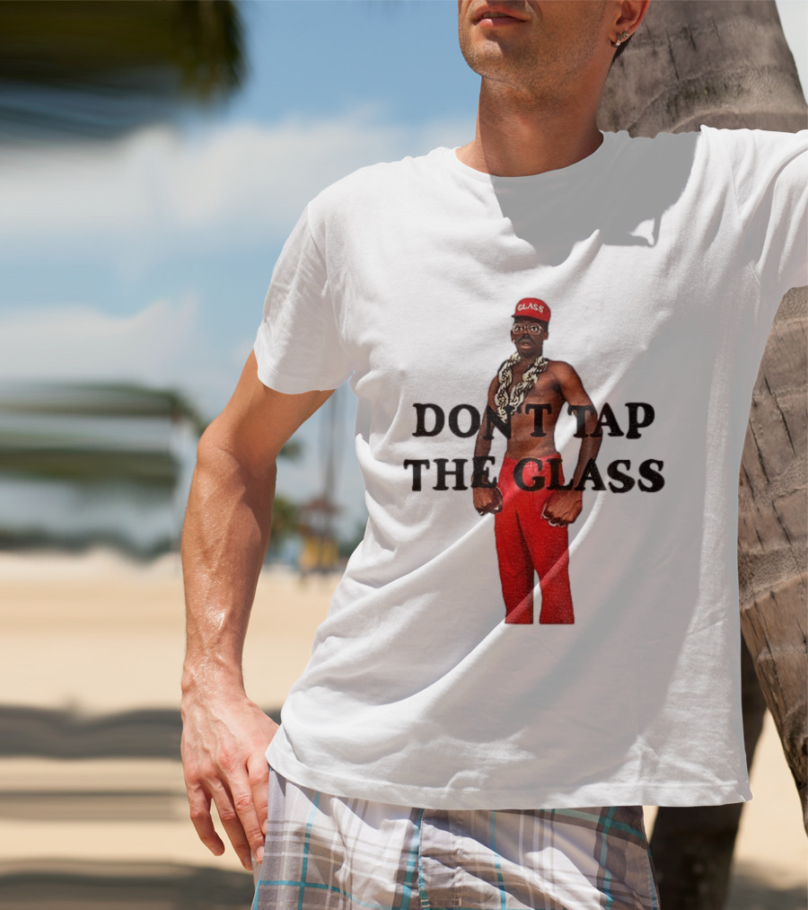 Tyler The Creator Don't Tap The Glass Red Pants Chain Glasses T-Shirt
