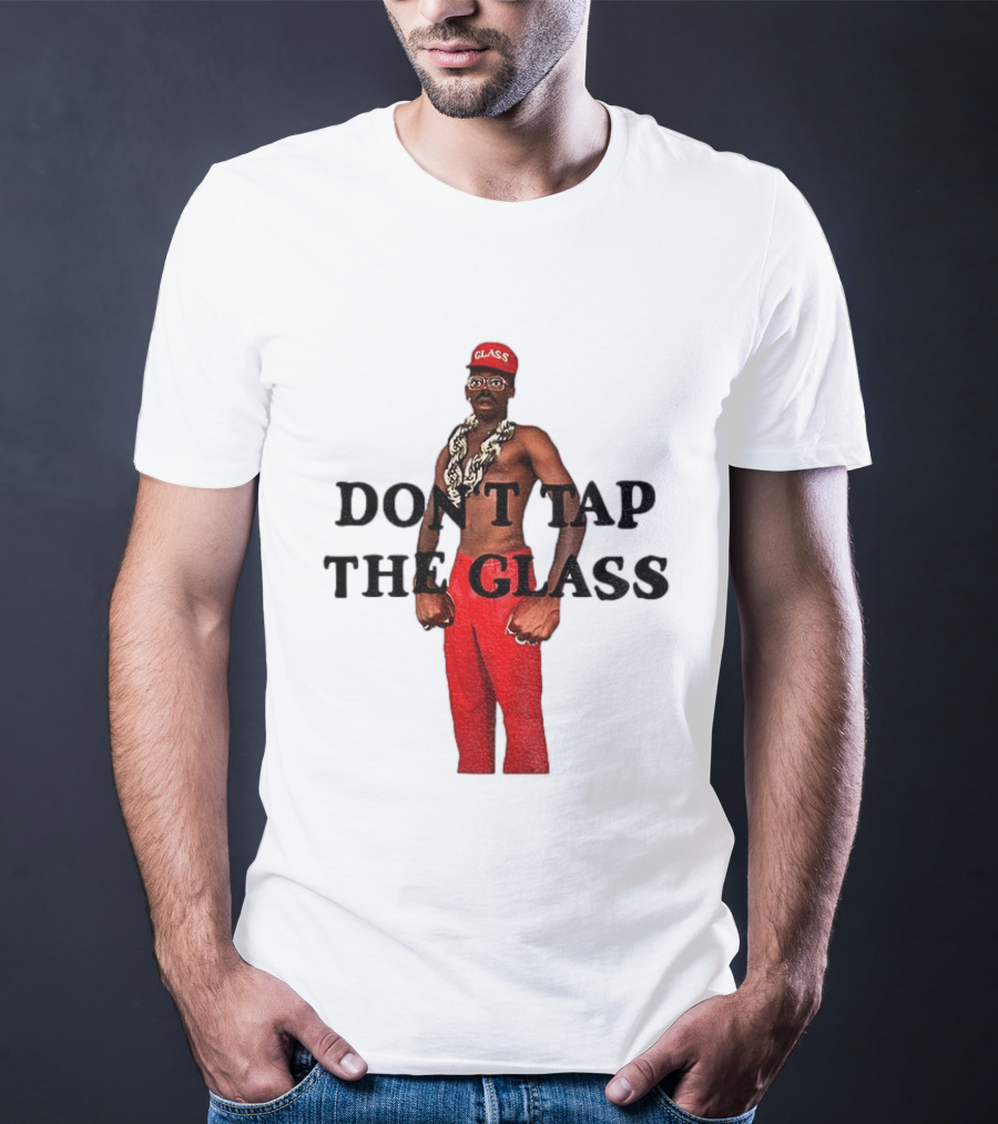 Tyler The Creator Don't Tap The Glass Red Pants Chain Glasses T-Shirt