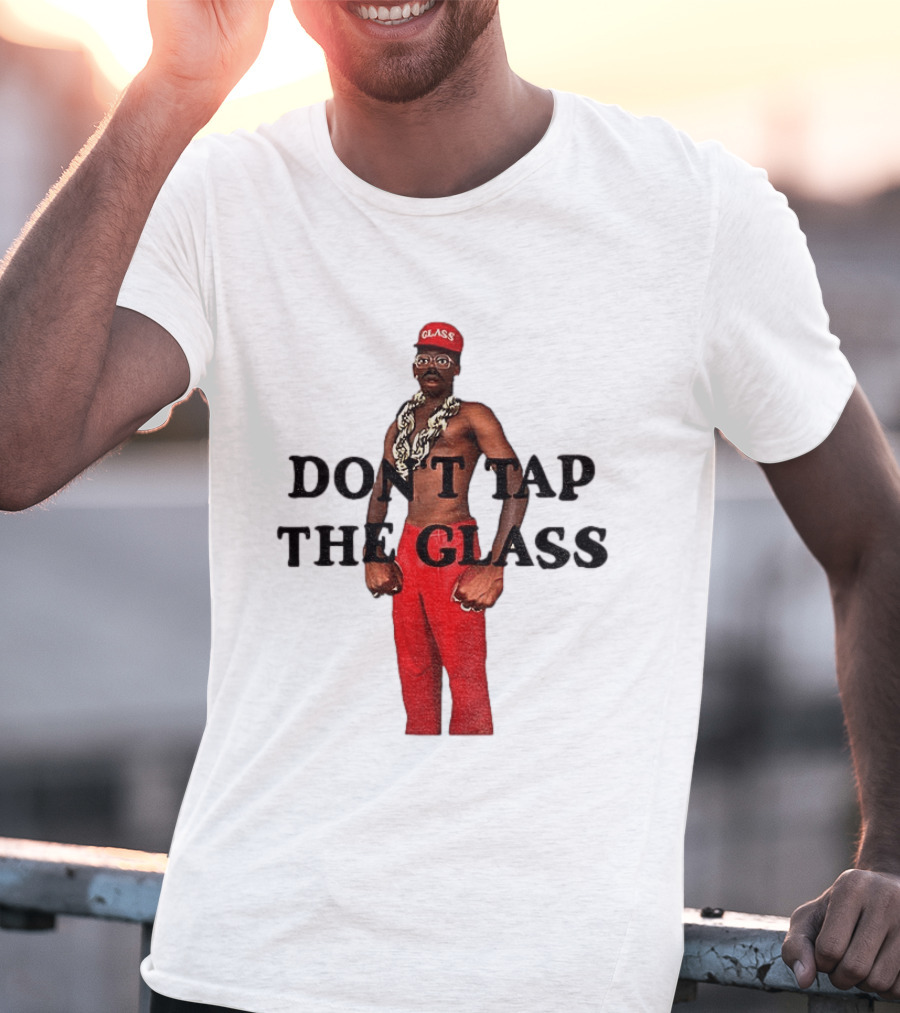 Tyler The Creator Don't Tap The Glass Red Pants Chain Glasses T-Shirt