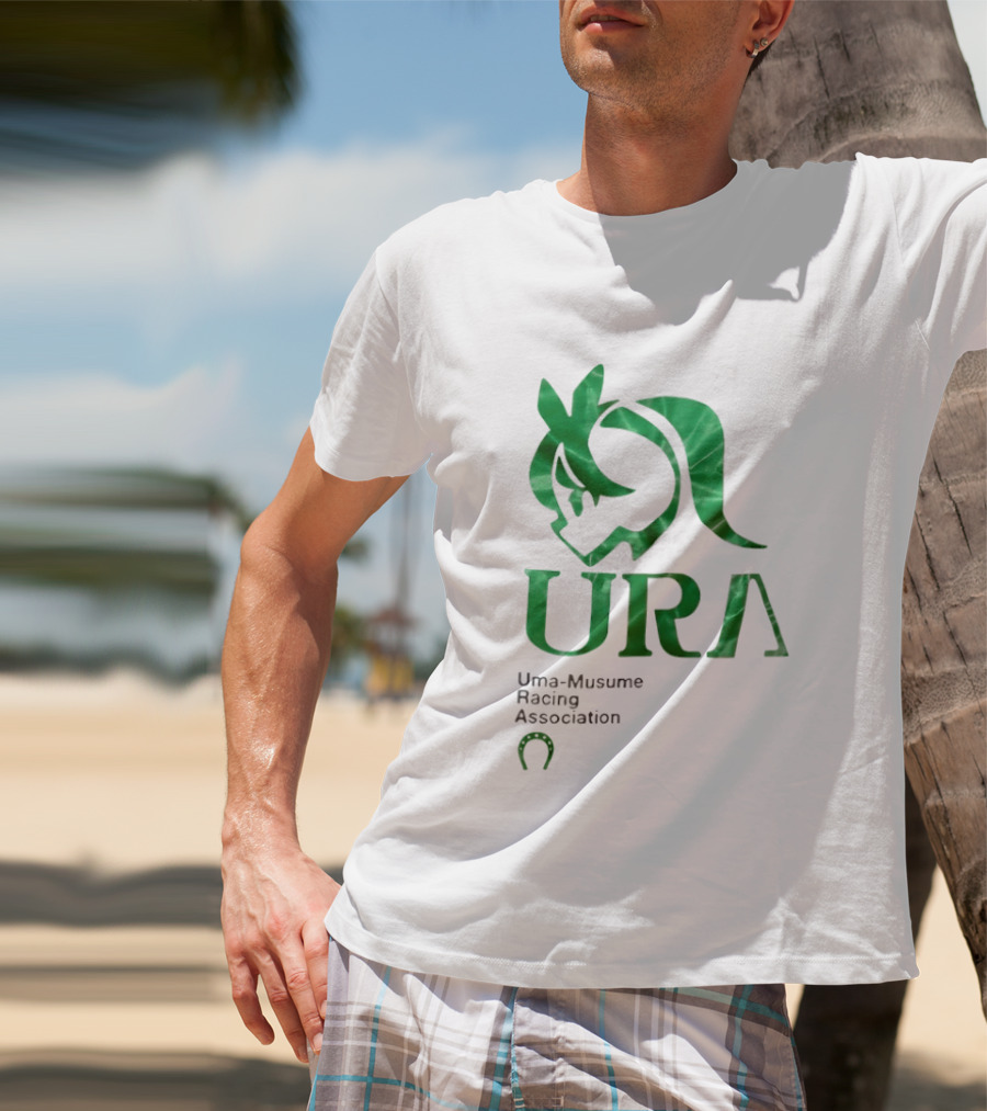 Uma Musume Racing Association URA Green Horse T-Shirt