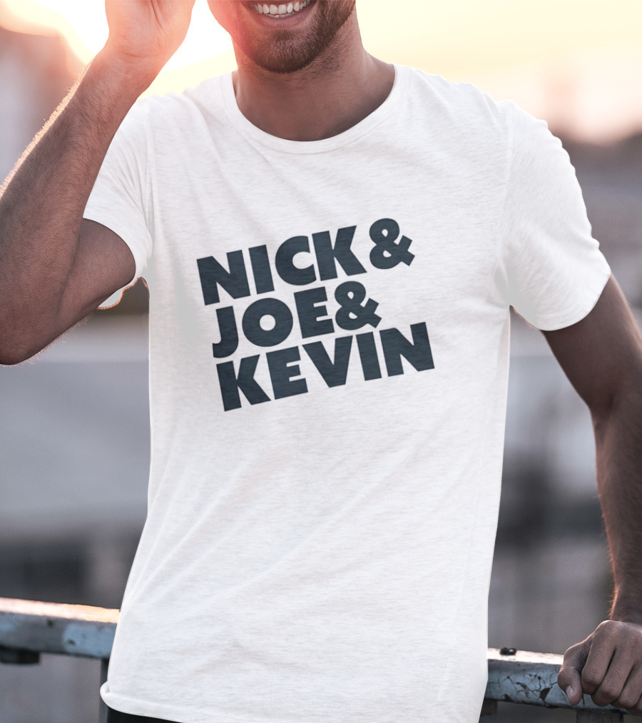 Nick Joe Kevin Will Ferrell A Very Jonas Christmas T-Shirt