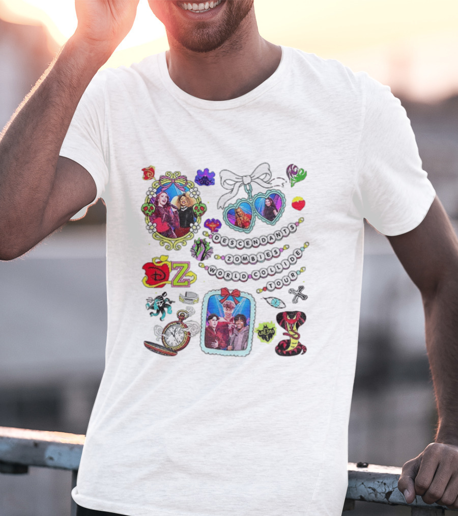 Descendants Zombies World Collide Tour T-Shirt