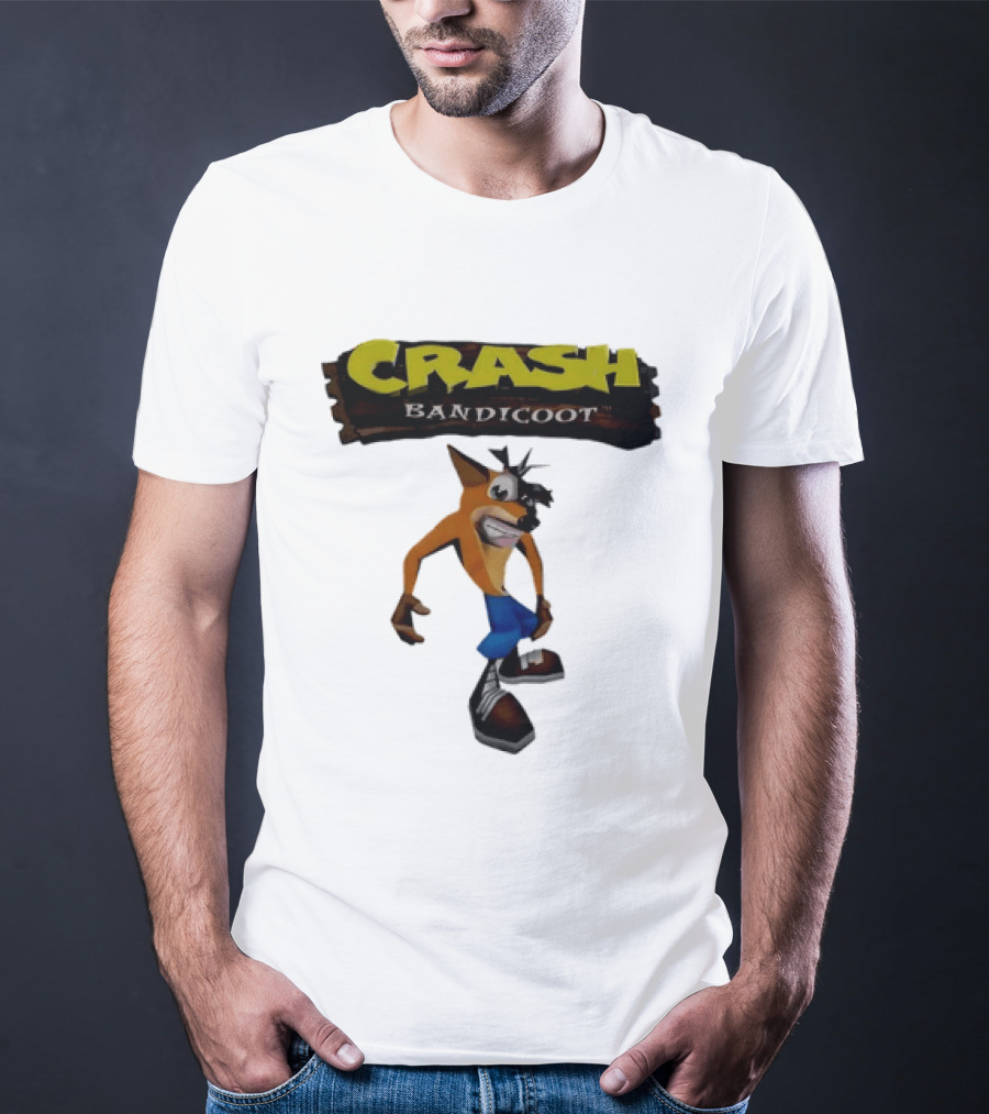 Crash Bandicoot Video Game Classic Gaming T-Shirt