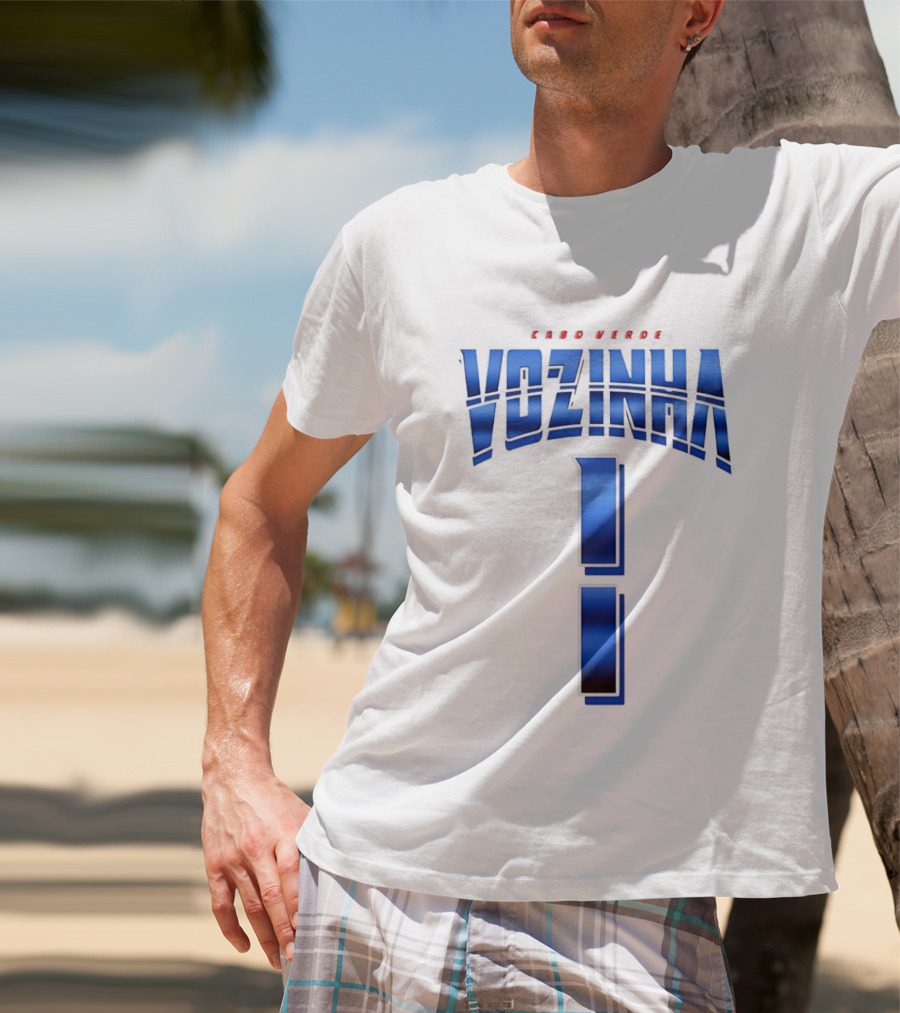 Vozinha Cabo Verde No 1 Number T-Shirt