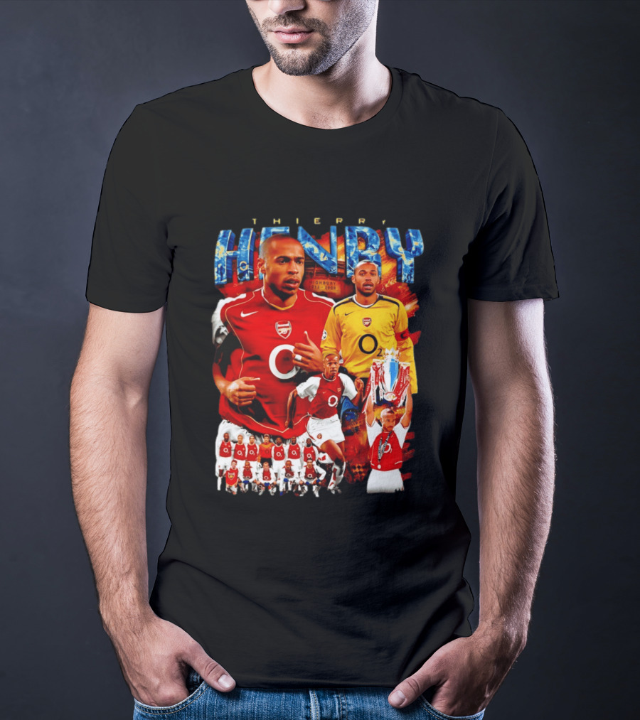 Thierry Henry Arsenal Highbury Legends Collection 1999 2006 T-Shirt