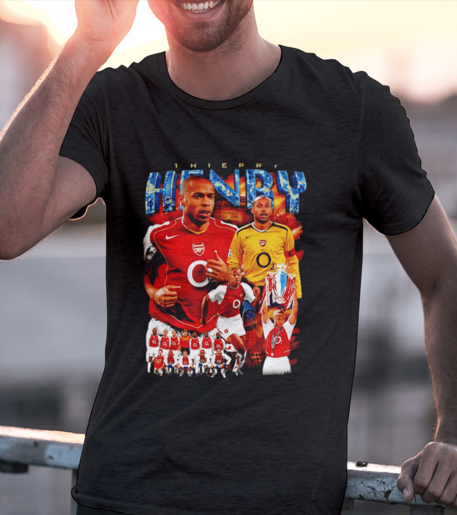 Thierry Henry Arsenal Highbury Legends Collection 1999 2006 T-Shirt