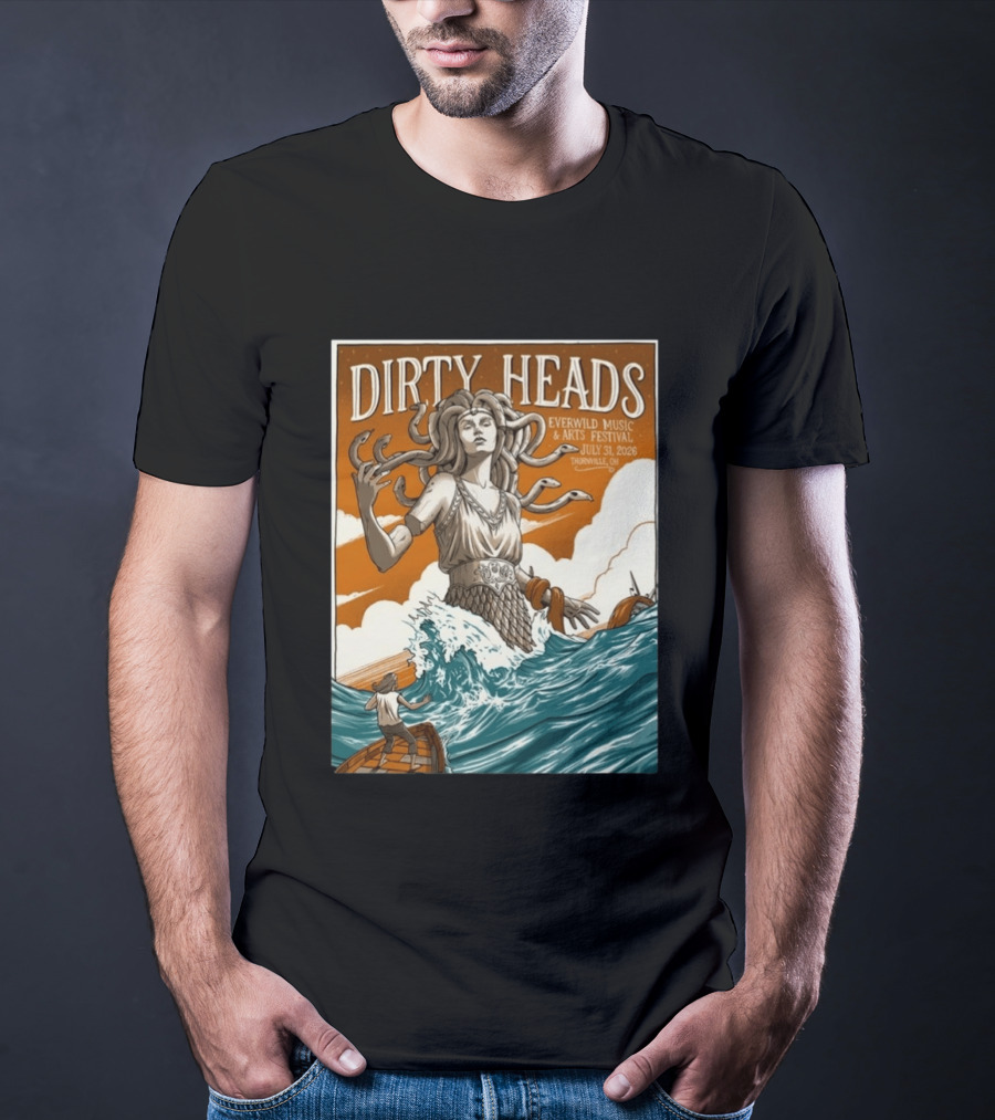 Dirty Heads Everwild Music & Arts Festival Thornville Ohio July 31 2026 T-Shirt