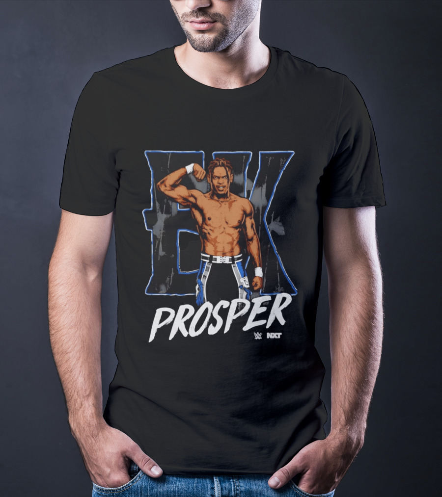 EK Prosper WWE NXT Wrestler Flexing T-Shirt